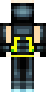 a modern scuba diver in a black wetsuit with a yellow tank