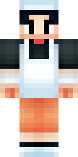 a sushi master in a dark apron with a headband