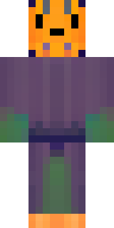 a Halloween pumpkin-headed figure in a dark cloak