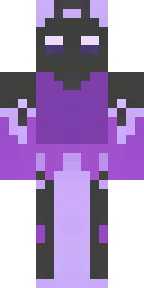 an end-realm sorcerer in obsidian robes with violet particles