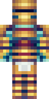 a gladiator in bronze arm guards and a red-plumed helmet