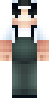 a sushi master in a dark apron with a headband