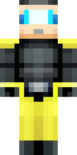 a modern scuba diver in a black wetsuit with a yellow tank