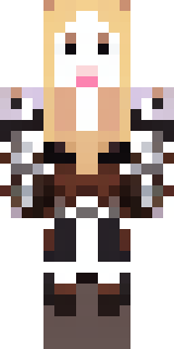 a shieldmaiden in leather armor with war paint