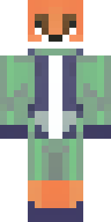 an anthropomorphic fox in a green explorer jacket