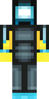 a modern scuba diver in a black wetsuit with a yellow tank