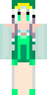 a queen in a flowing emerald gown with a silver tiara
