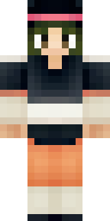 a sushi master in a dark apron with a headband