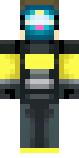 a modern scuba diver in a black wetsuit with a yellow tank