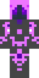 an end-realm sorcerer in obsidian robes with violet particles