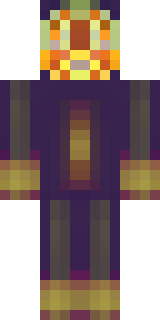 a Halloween pumpkin-headed figure in a dark cloak