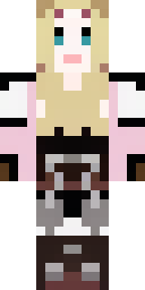a shieldmaiden in leather armor with war paint