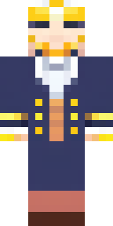 an airship captain in a navy coat with copper gadgets