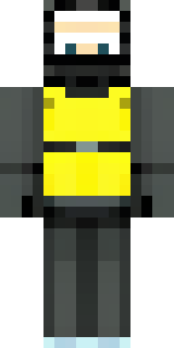 a modern scuba diver in a black wetsuit with a yellow tank