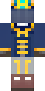 an airship captain in a navy coat with copper gadgets