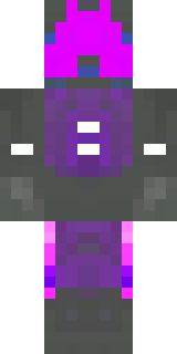 an end-realm sorcerer in obsidian robes with violet particles