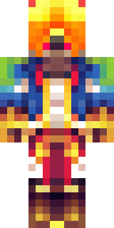 a golden pirate with an eyepatch and a parrot on the shoulder