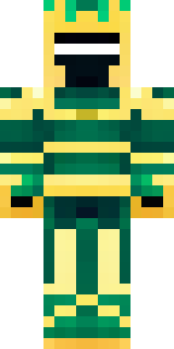 a jade samurai in green and gold ceremonial armor