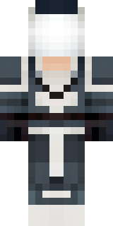 a white-clad ninja with silver throwing stars and a hood