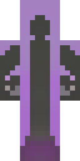 an end-realm sorcerer in obsidian robes with violet particles