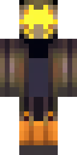 a Halloween pumpkin-headed figure in a dark cloak