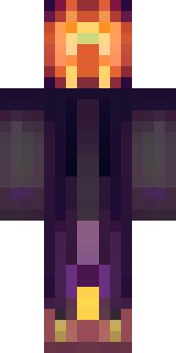 a Halloween pumpkin-headed figure in a dark cloak