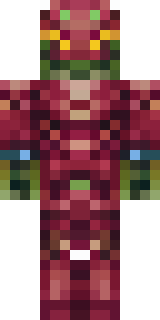 a dragon-rider in scaled crimson armor with leather wings