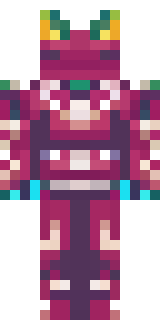a dragon-rider in scaled crimson armor with leather wings