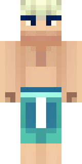 a summer surfer in board shorts with sun-bleached hair
