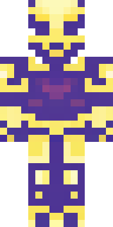 a piglin brute in gold armor with a snout and tusks