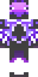 an end-realm sorcerer in obsidian robes with violet particles