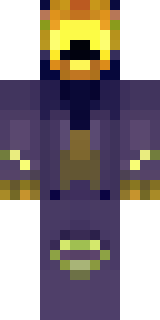 a Halloween pumpkin-headed figure in a dark cloak