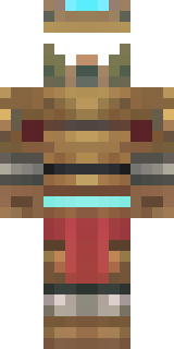 a gladiator in bronze arm guards and a red-plumed helmet