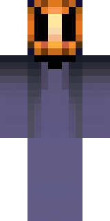 a Halloween pumpkin-headed figure in a dark cloak