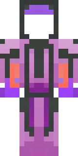 an end-realm sorcerer in obsidian robes with violet particles