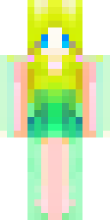 a spring fairy in a petal dress with translucent wings