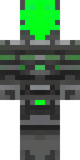 a fallen knight in blackened rusted armor with green glowing cracks