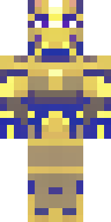 a piglin brute in gold armor with a snout and tusks