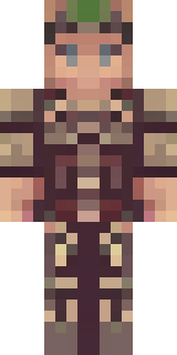 a champion in leather and iron with a laurel wreath