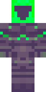 a fallen knight in blackened rusted armor with green glowing cracks