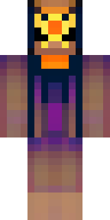 a Halloween pumpkin-headed figure in a dark cloak