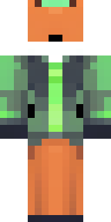 an anthropomorphic fox in a green explorer jacket