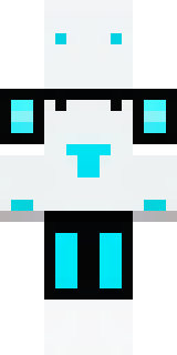 a sleek white service robot with a single cyan sensor