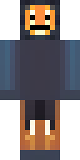 a Halloween pumpkin-headed figure in a dark cloak