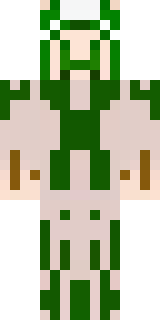 a nature druid in mossy green robes with antler headdress
