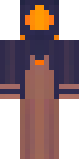 a Halloween pumpkin-headed figure in a dark cloak