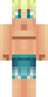 a summer surfer in board shorts with sun-bleached hair
