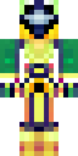 a golden pirate with an eyepatch and a parrot on the shoulder
