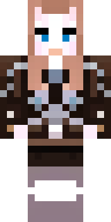 a shieldmaiden in leather armor with war paint