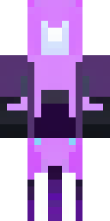an end-realm sorcerer in obsidian robes with violet particles